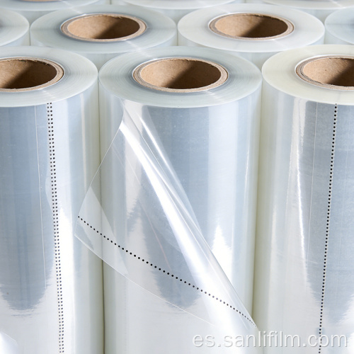 Opción de perforación para película protectora de pintura transformada